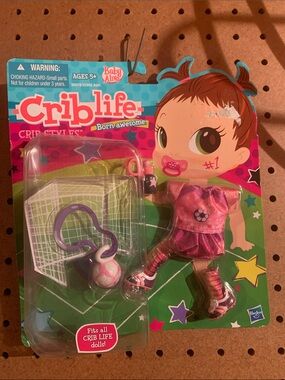 Hasbro Baby Alive Crib Life Pink Soccer Outfit for Baby Dolls